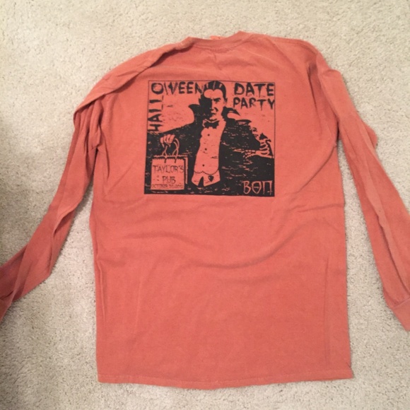 Comfort Colors Shirts Beta Theta Pi Halloween Date Party Long